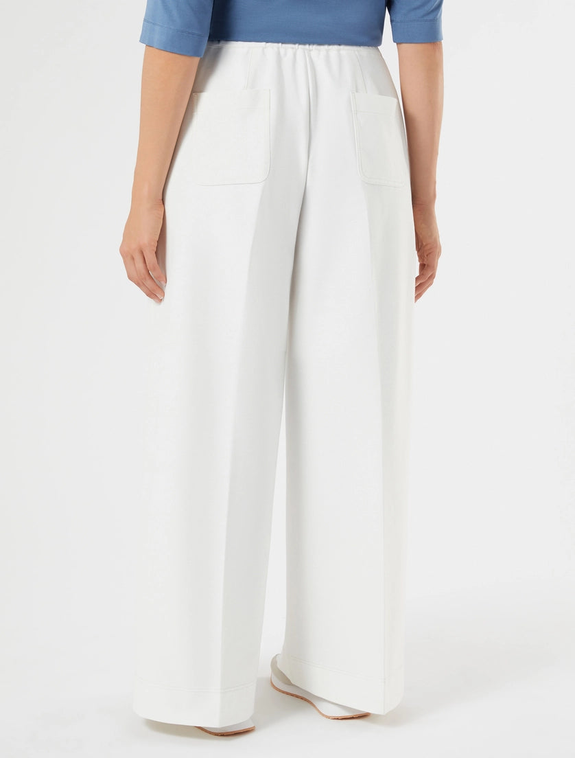 marina rinaldi jersey trousers for woman