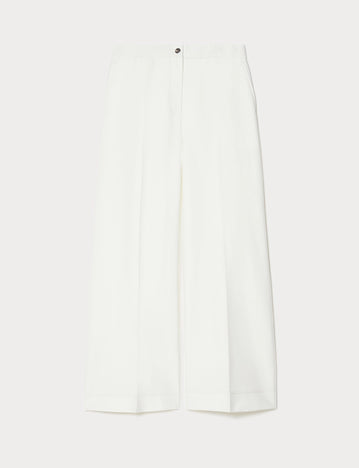 marina rinaldi jersey trousers for woman