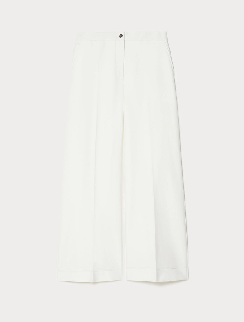 marina rinaldi jersey trousers for woman