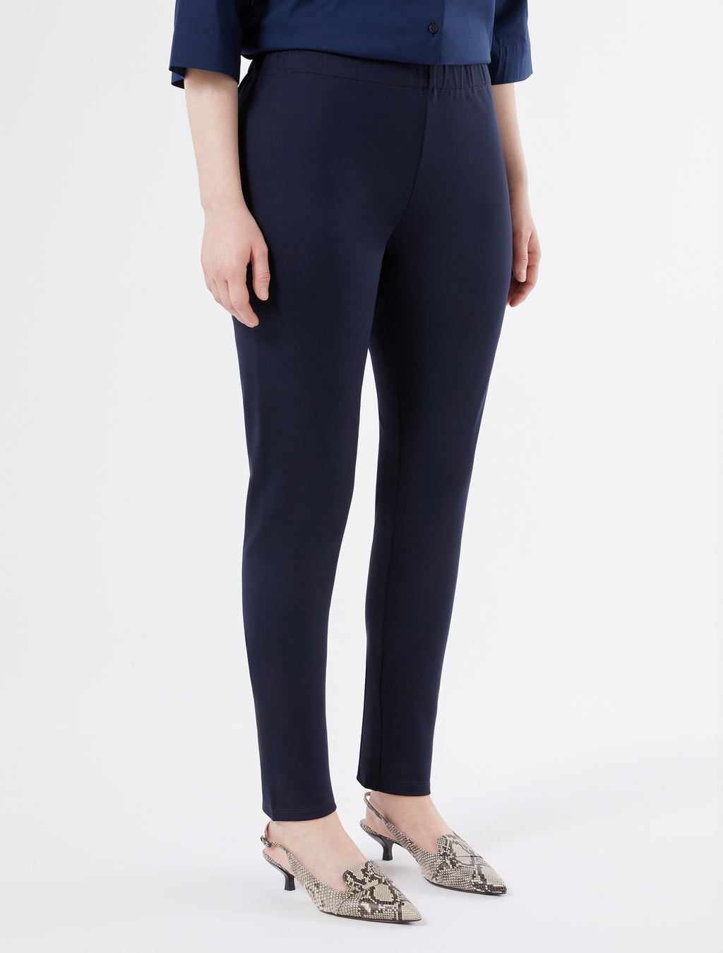 marina rinaldi technical jersey leggings for woman