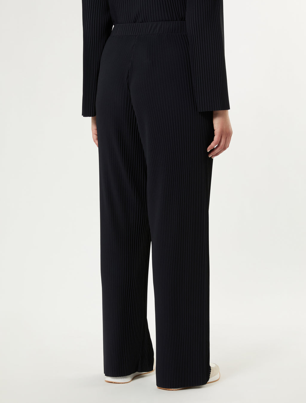 Marina Rinaldi pleated jersey trousers for woman