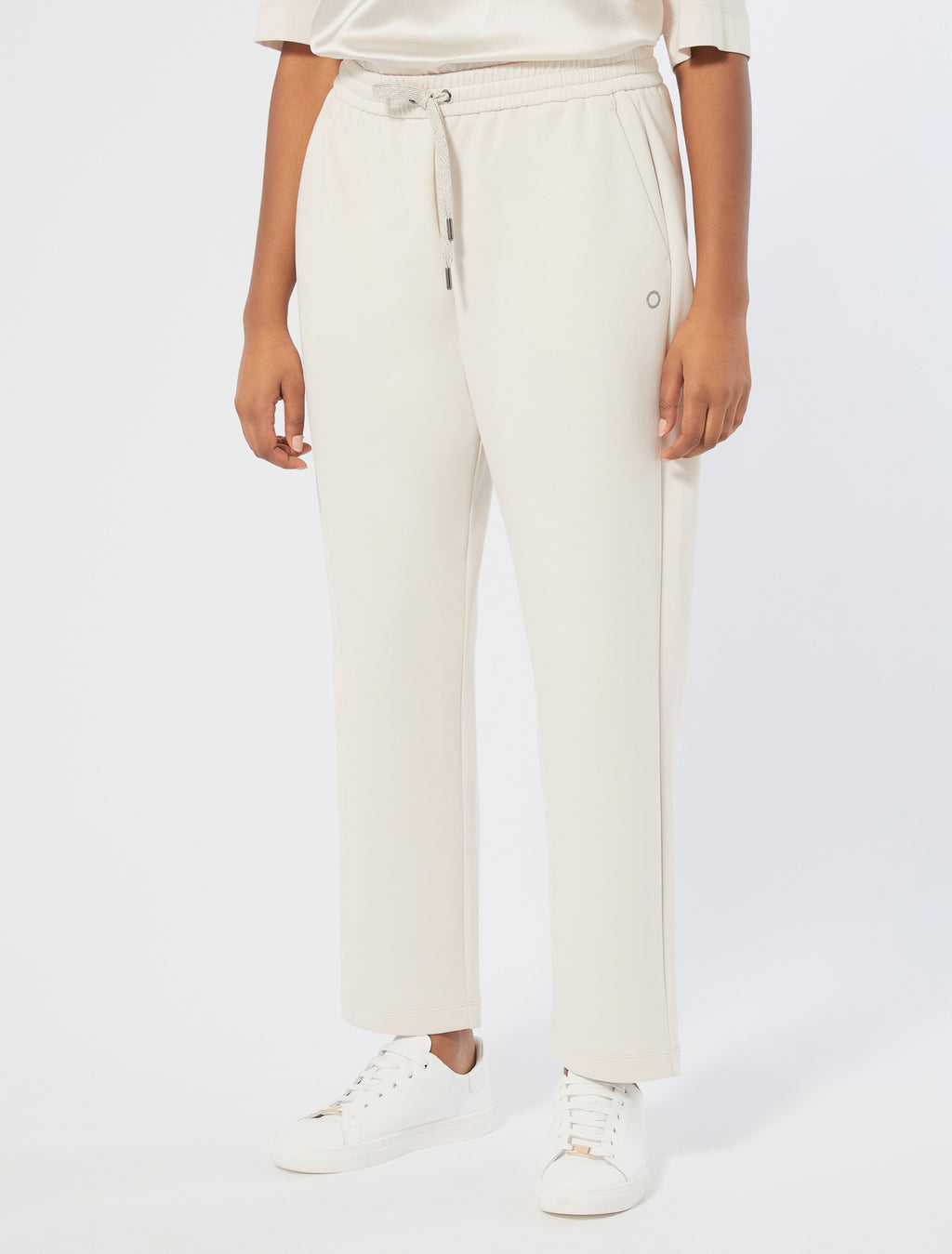 Double jersey trousers