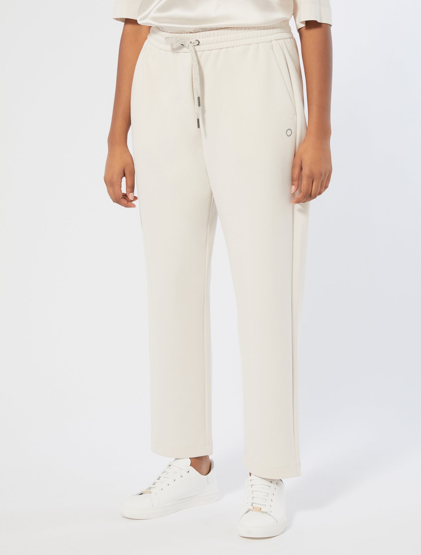 Double jersey trousers