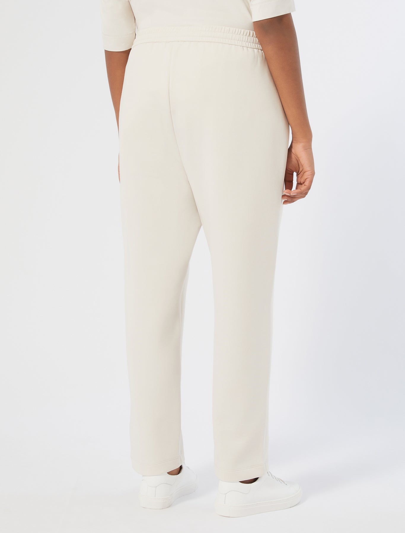 Double jersey trousers
