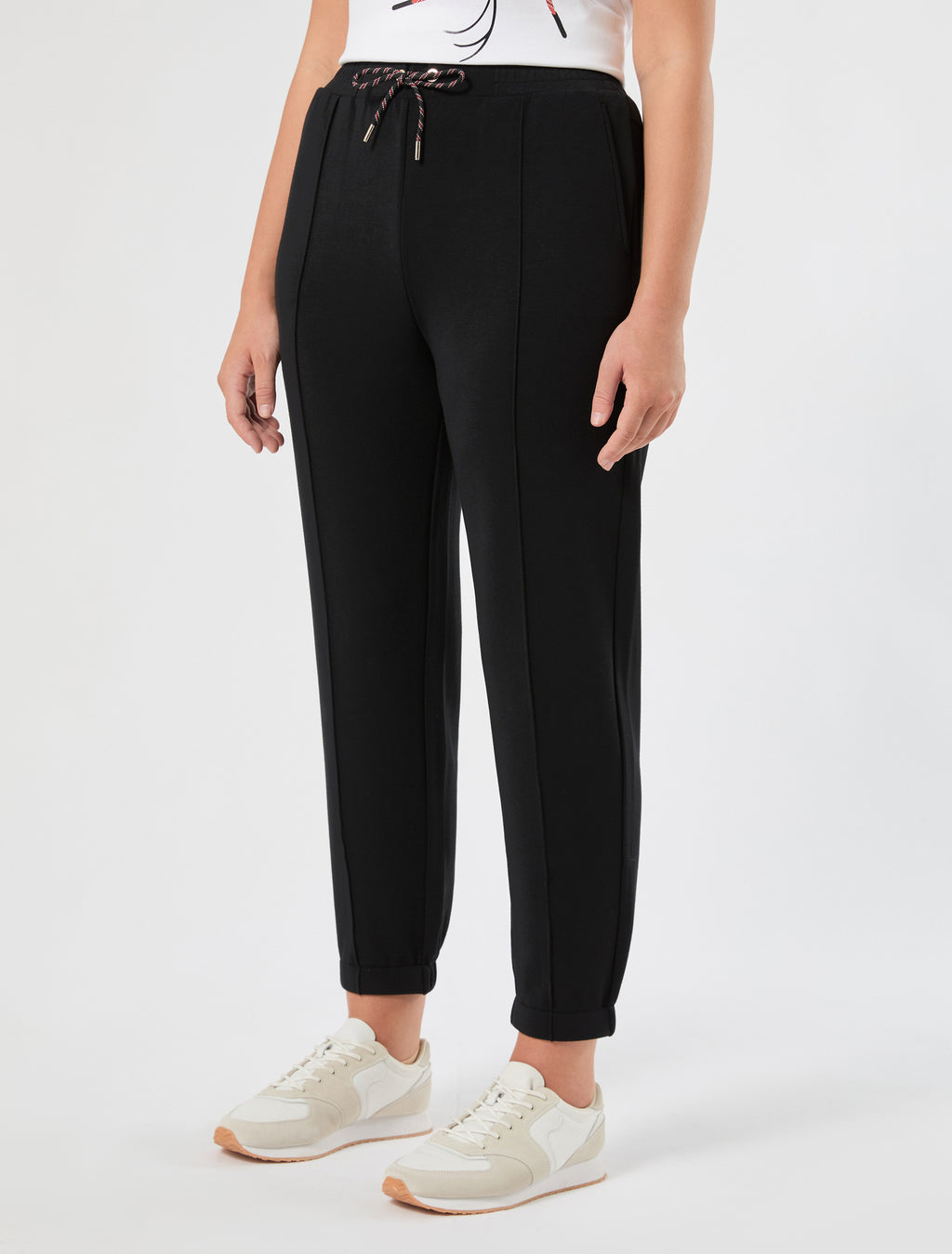 Marina Rinaldi jersey slim-fit trousers for woman