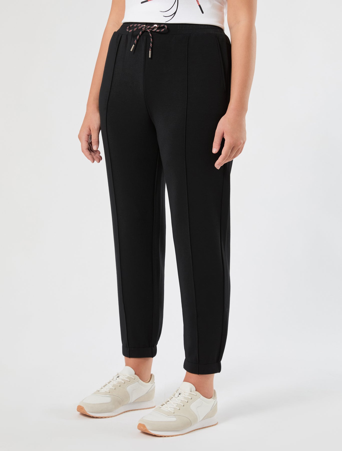 Marina Rinaldi jersey slim-fit trousers for woman