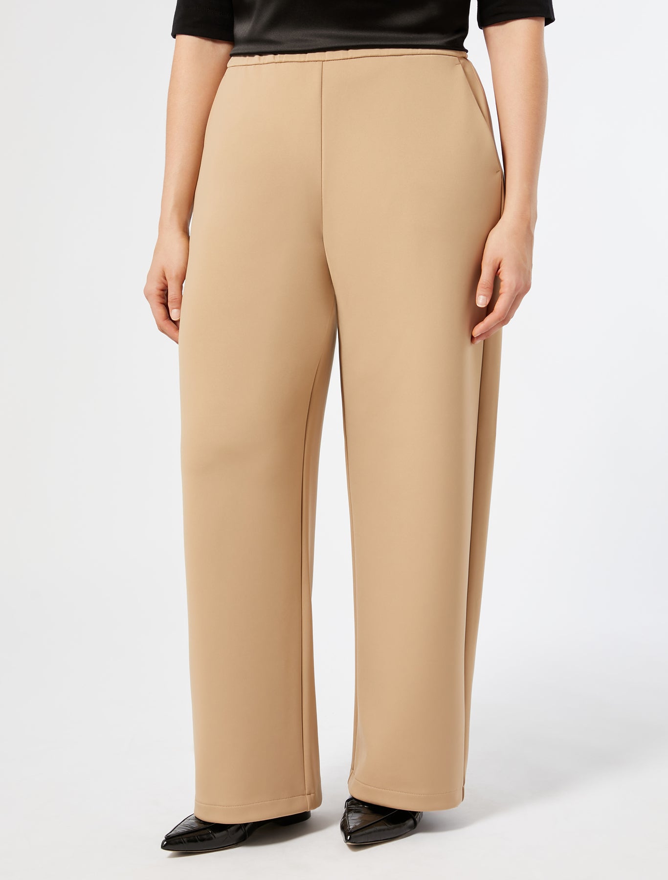 Technical-jersey trousers