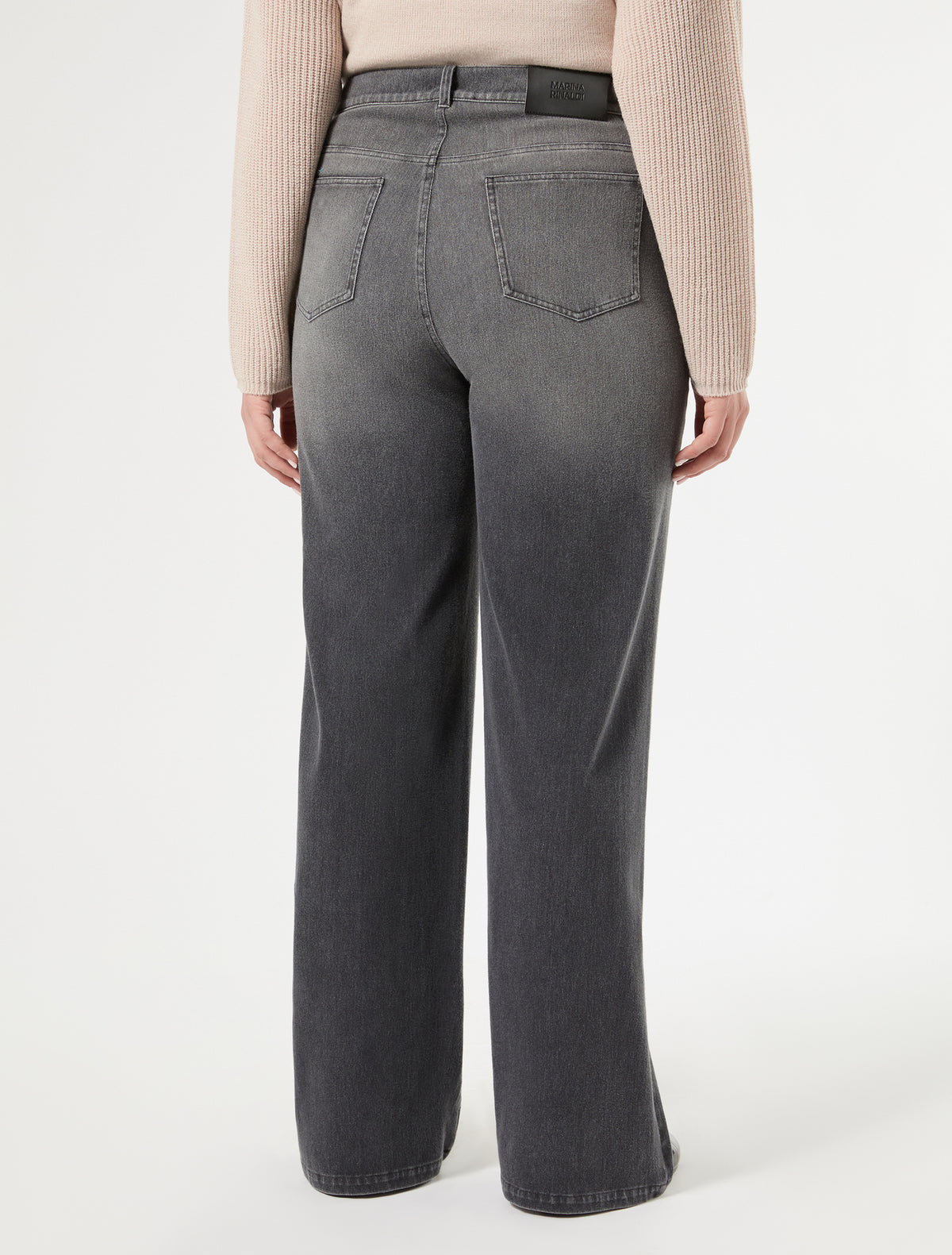 Marina Rinaldi denim-look jersey jeans for woman