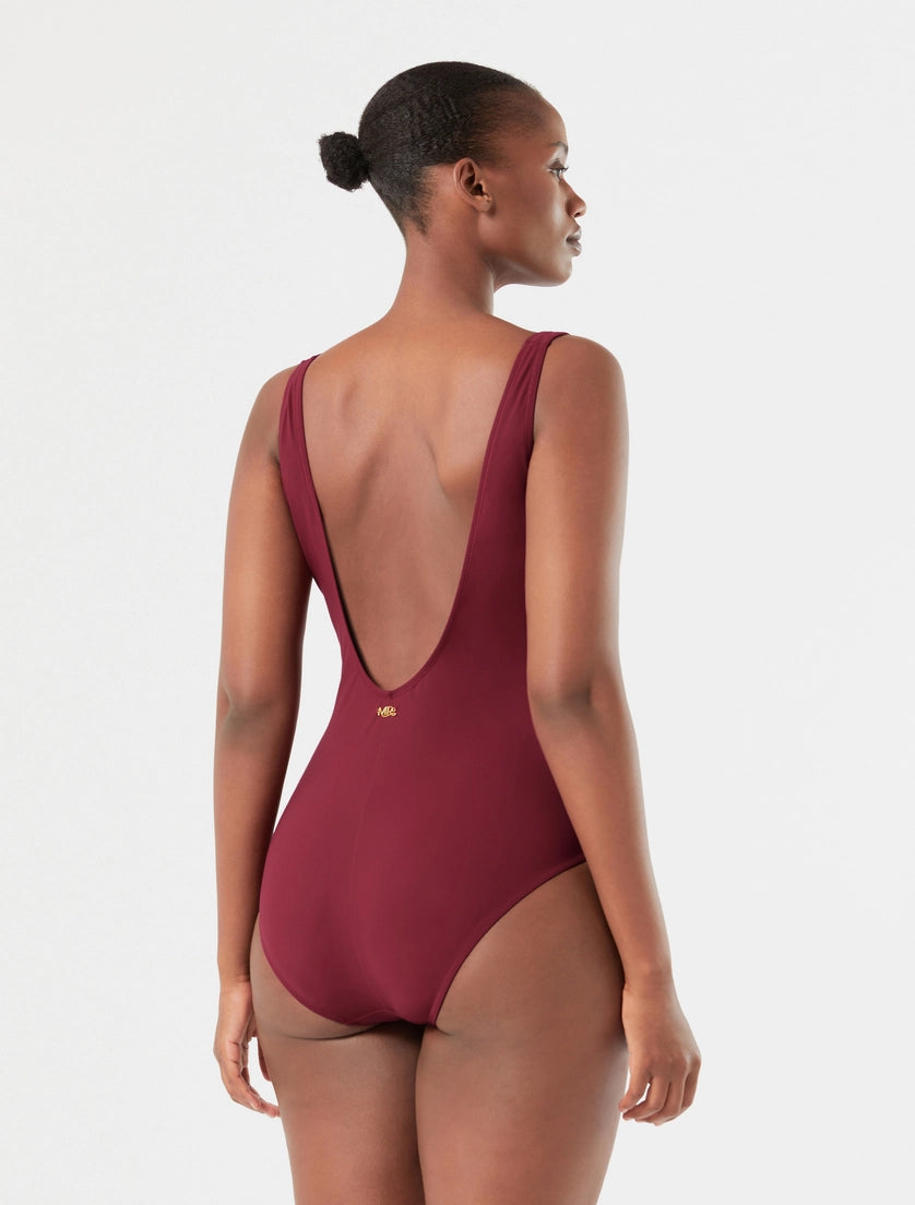 Embroidered swimsuit