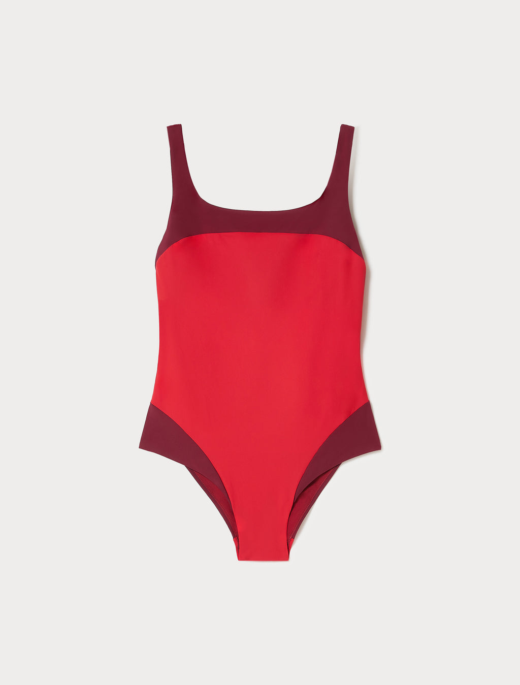 marina rinaldi one-piece swimsuit with cuts for woman