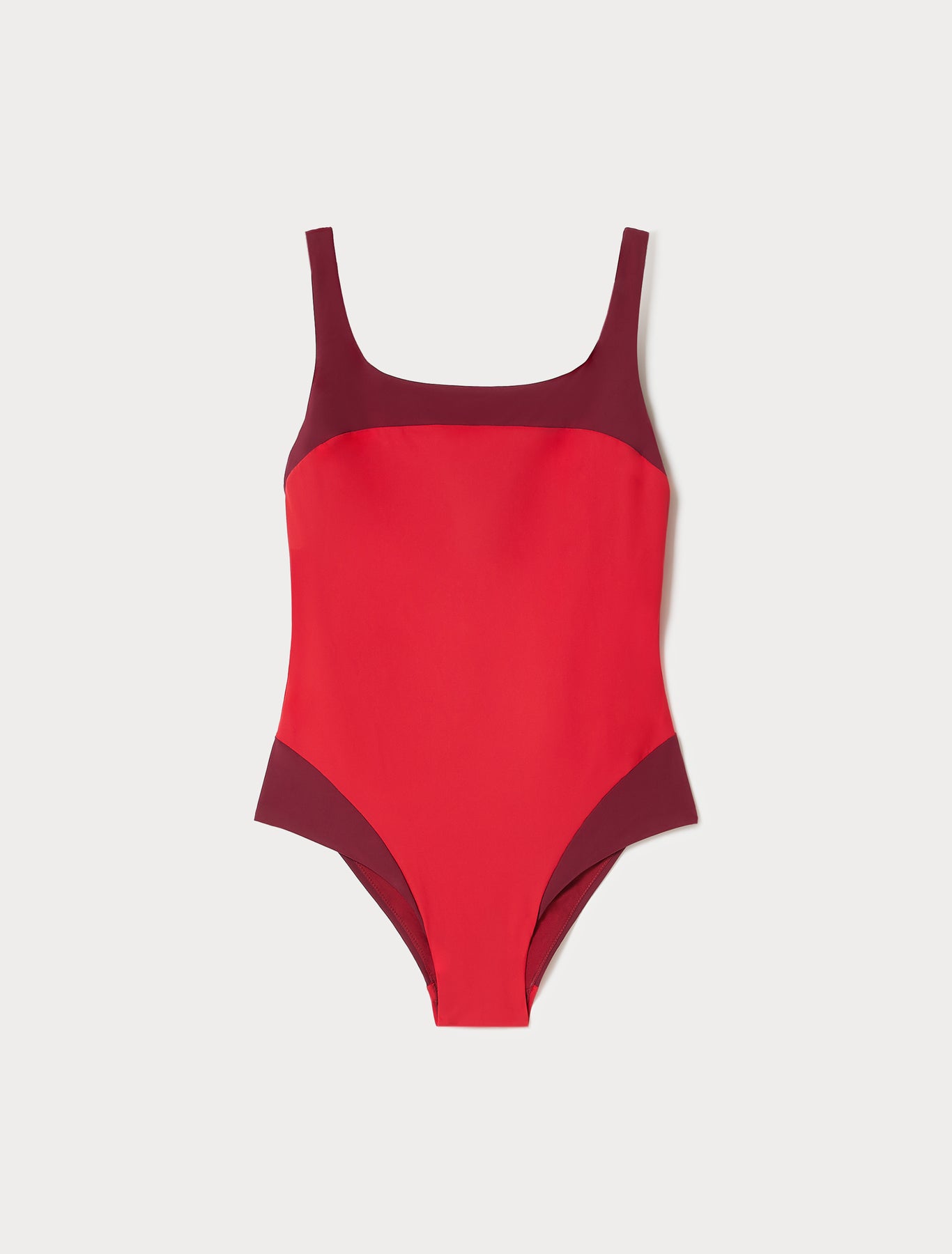 marina rinaldi one-piece swimsuit with cuts for woman