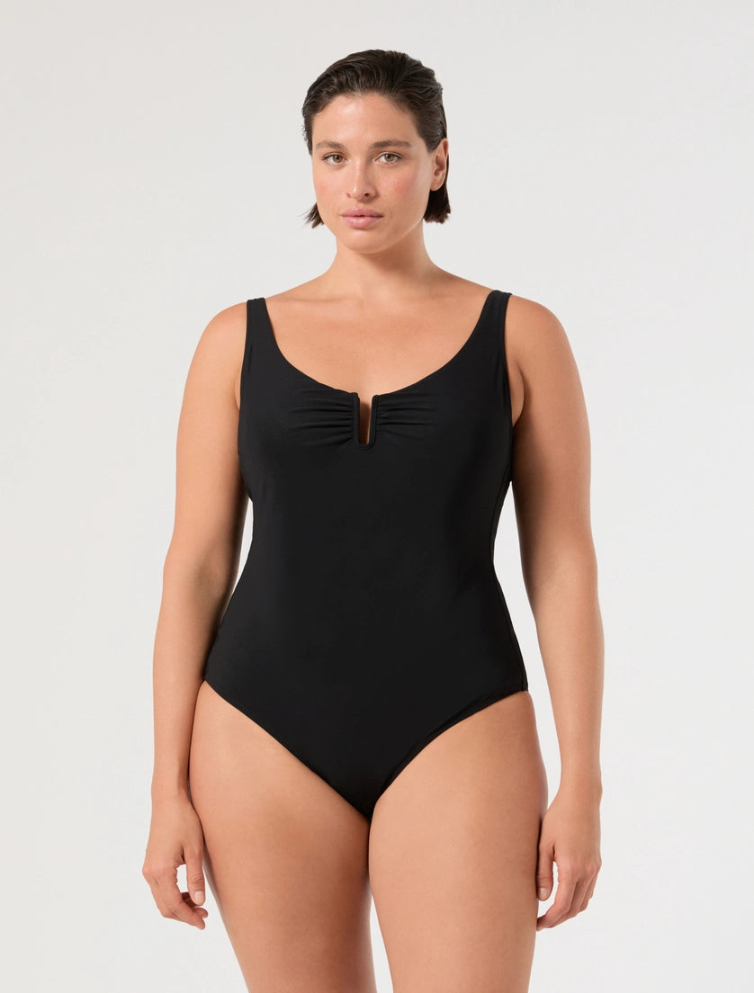 Ring-detail swimsuit