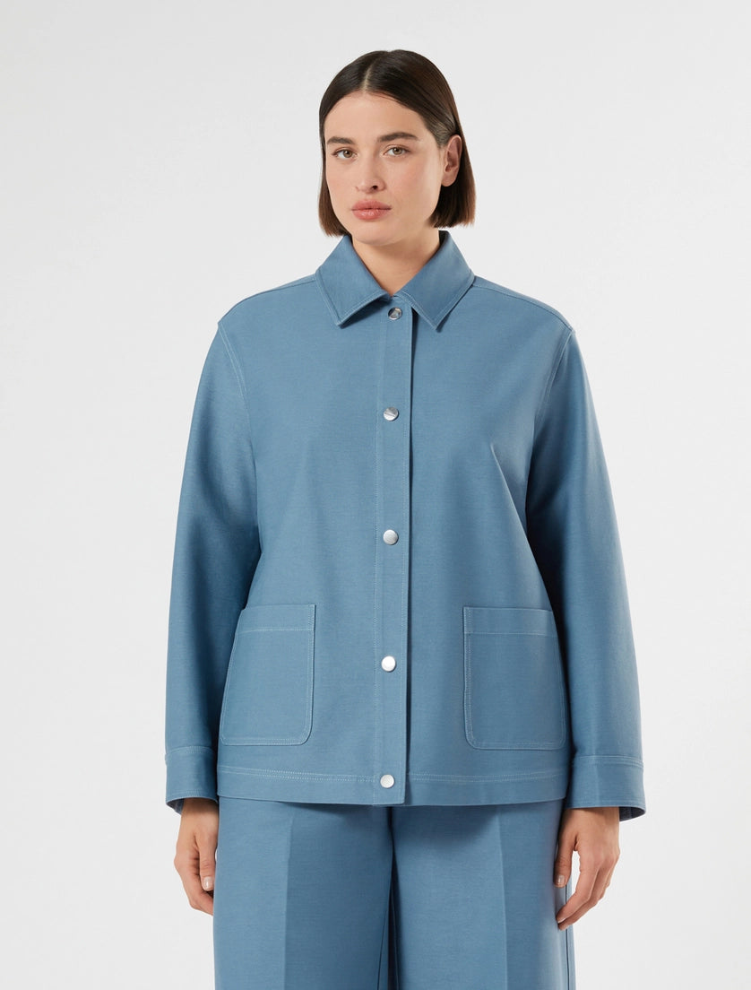 marina rinaldi jersey jacket for woman