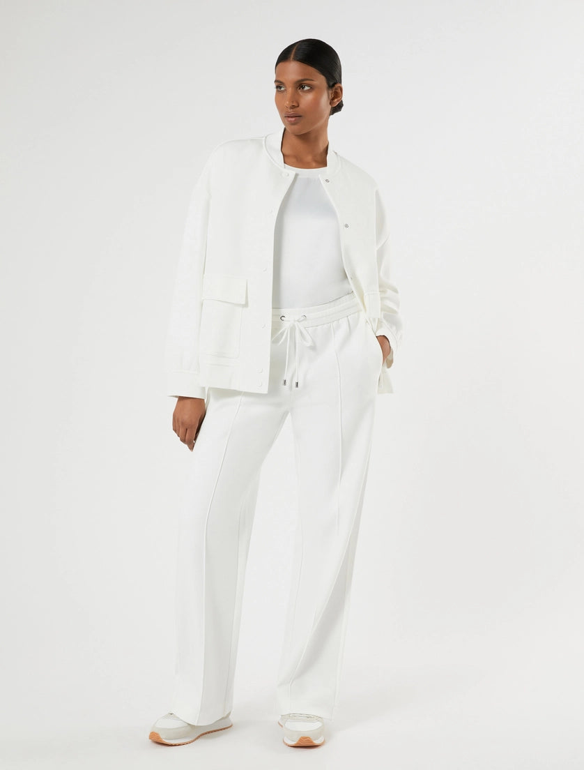 marina rinaldi double-faced jersey jacket for woman