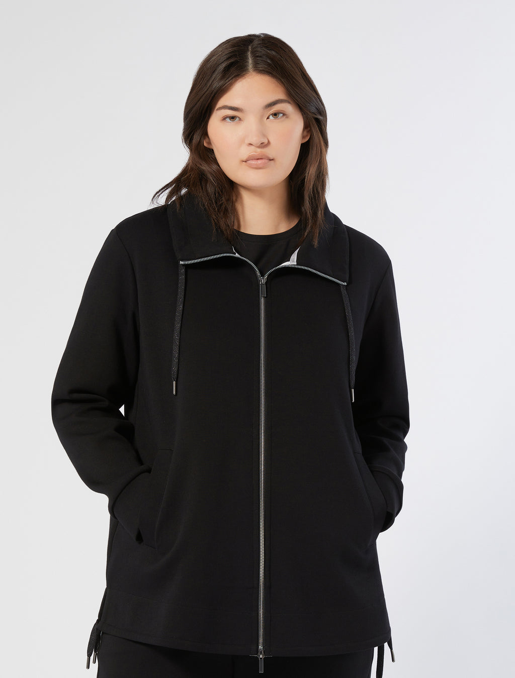 Cotton double-fabric sweatshirt