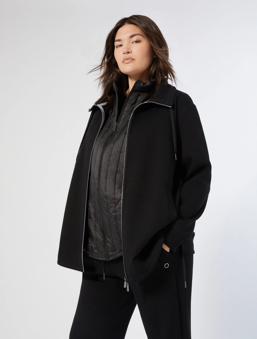 Cotton double-fabric sweatshirt