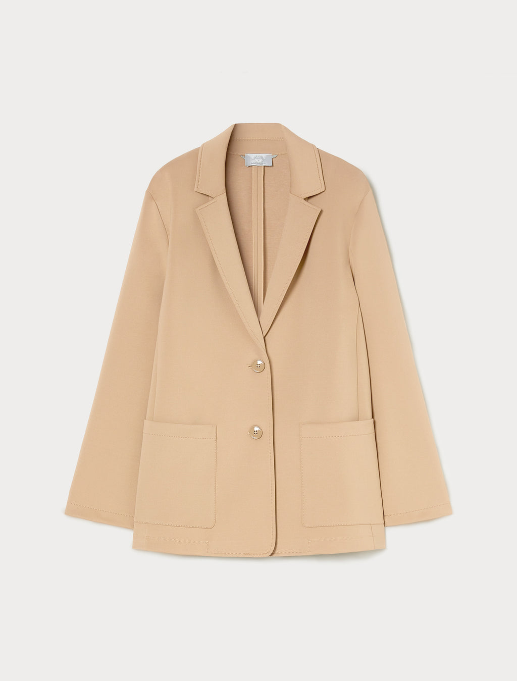 Stretch technical jersey jacket