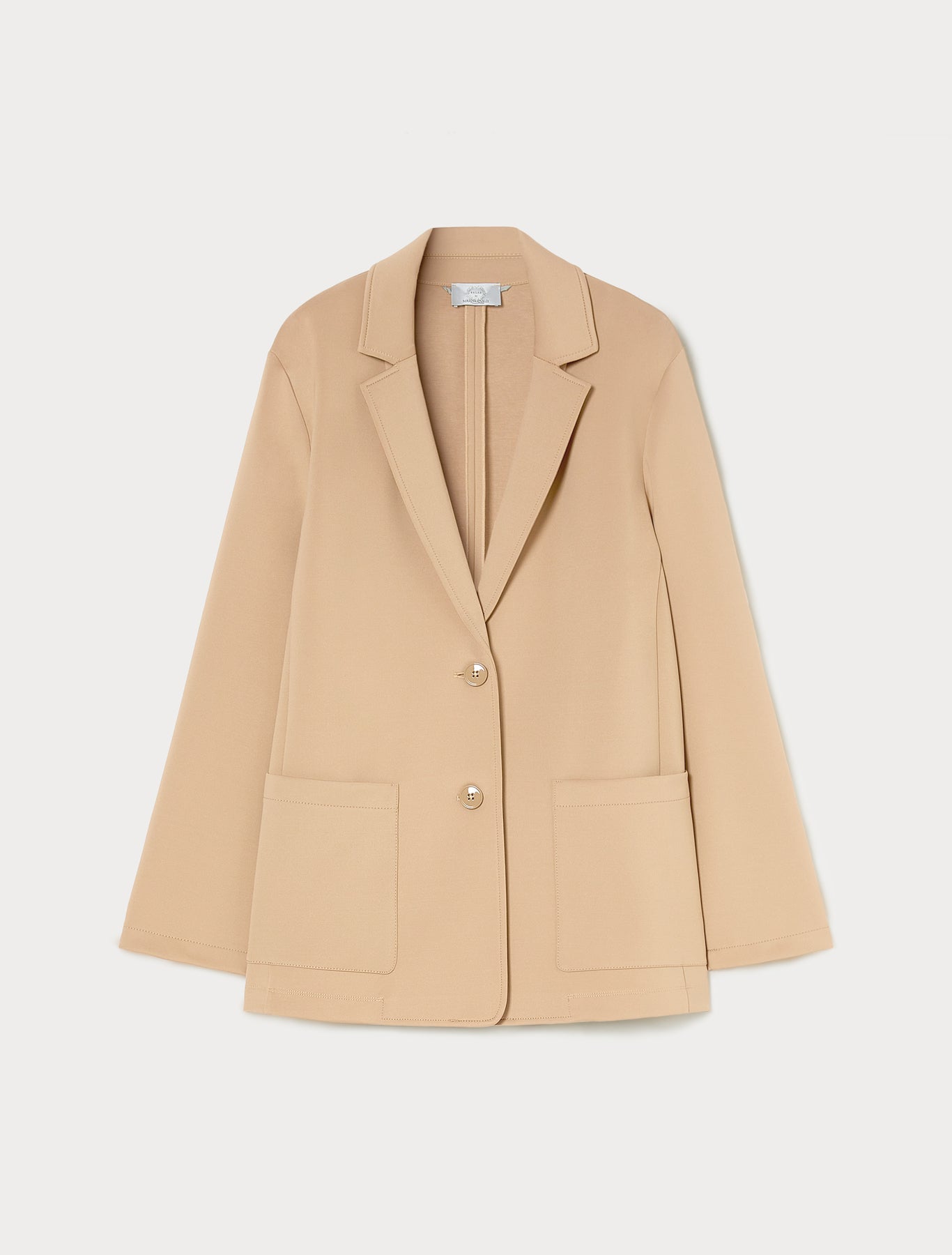 Stretch technical jersey jacket