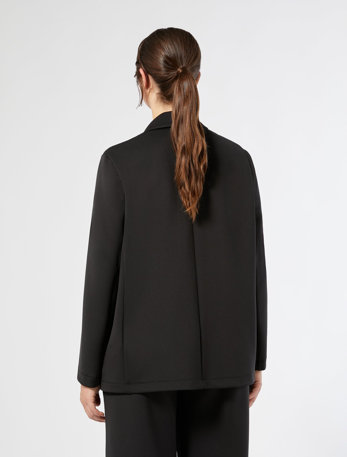 Stretch technical jersey jacket