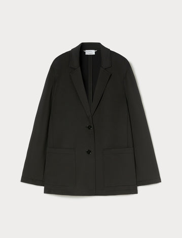 Stretch technical jersey jacket