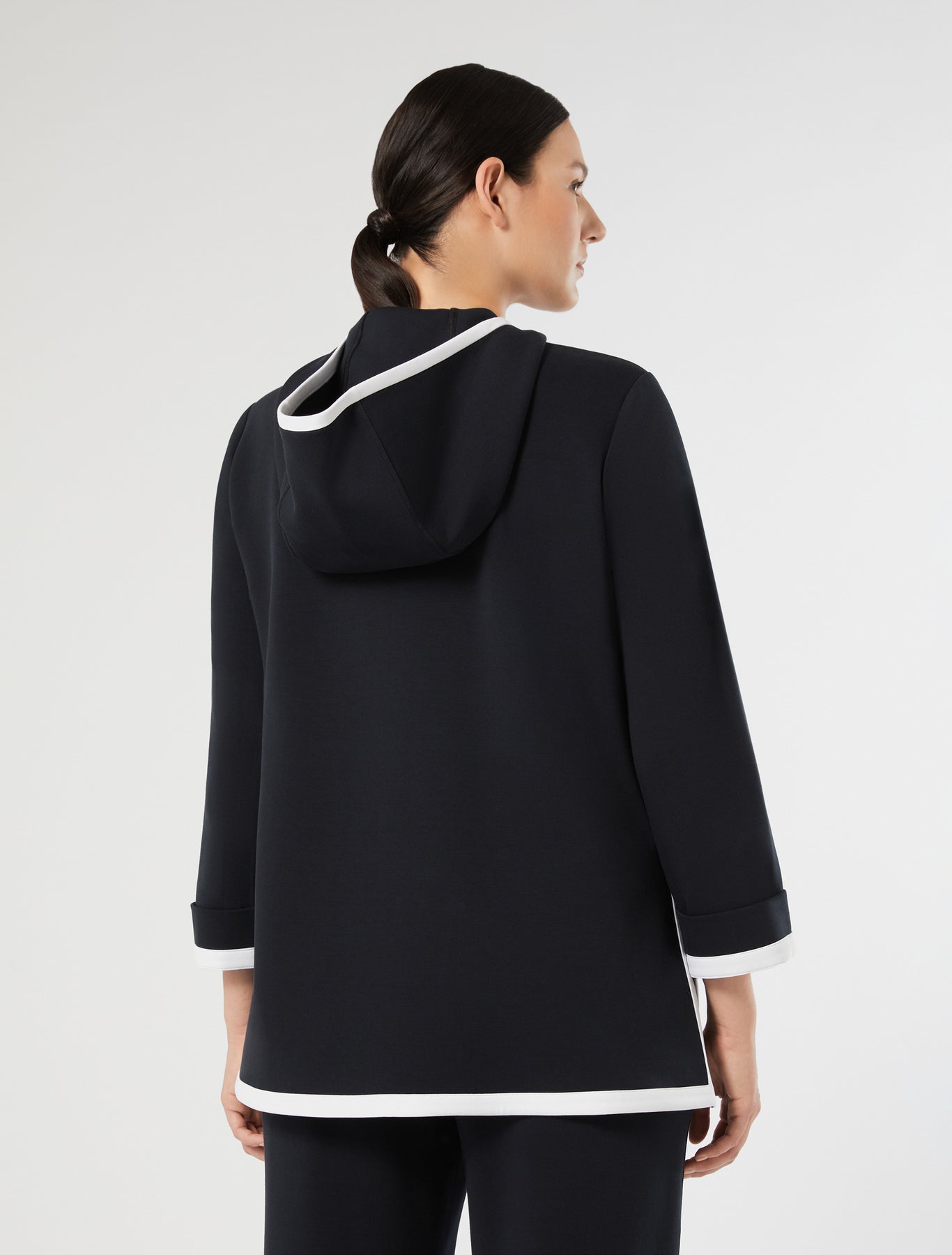 marina rinaldi double-faced jersey sweatshirt for woman