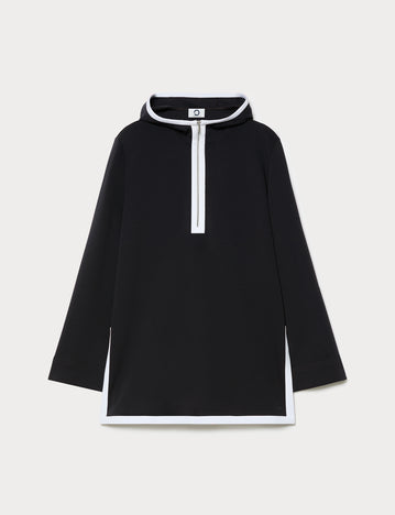 marina rinaldi double-faced jersey sweatshirt for woman