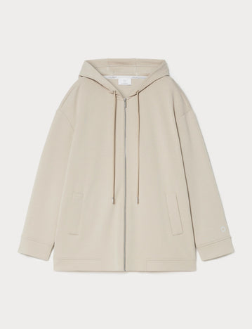 marina rinaldi double-faced jersey jacket for woman