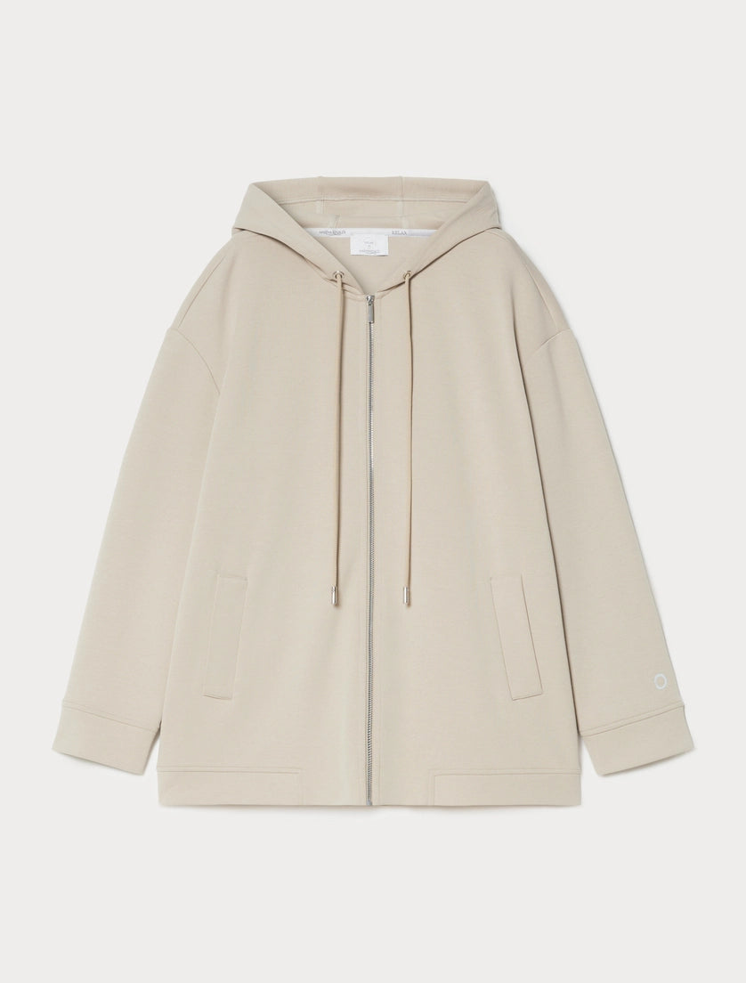 marina rinaldi double-faced jersey jacket for woman