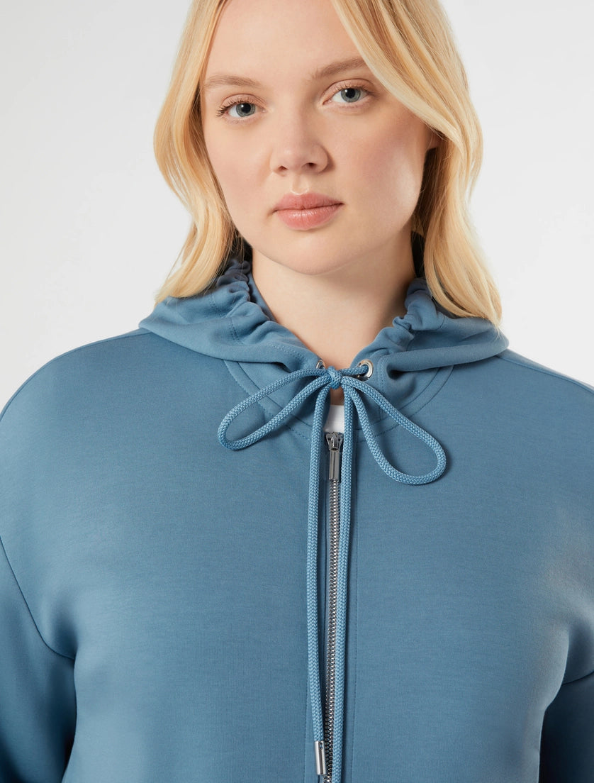 Double-faced jersey jacket