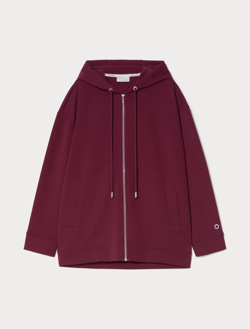 marina rinaldi double-faced jersey jacket for woman