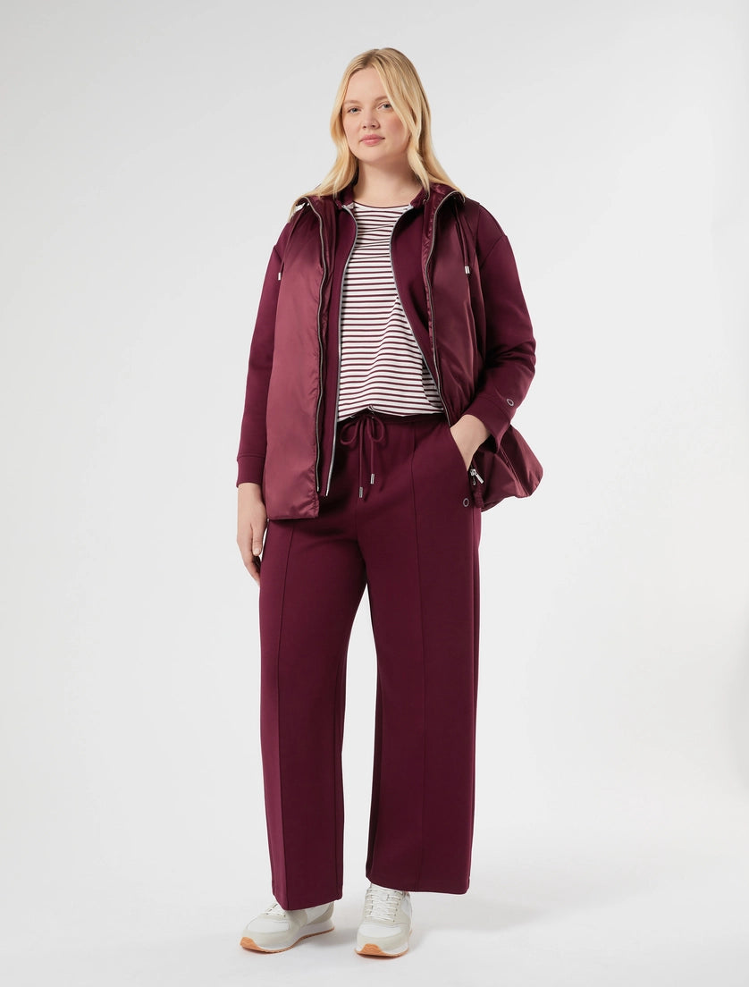 marina rinaldi double-faced jersey jacket for woman