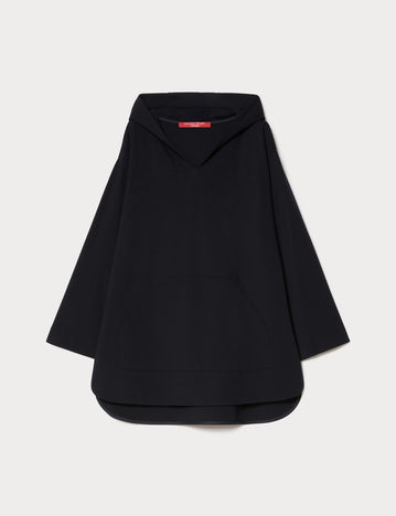 Milano-knit stretch sweatshirt