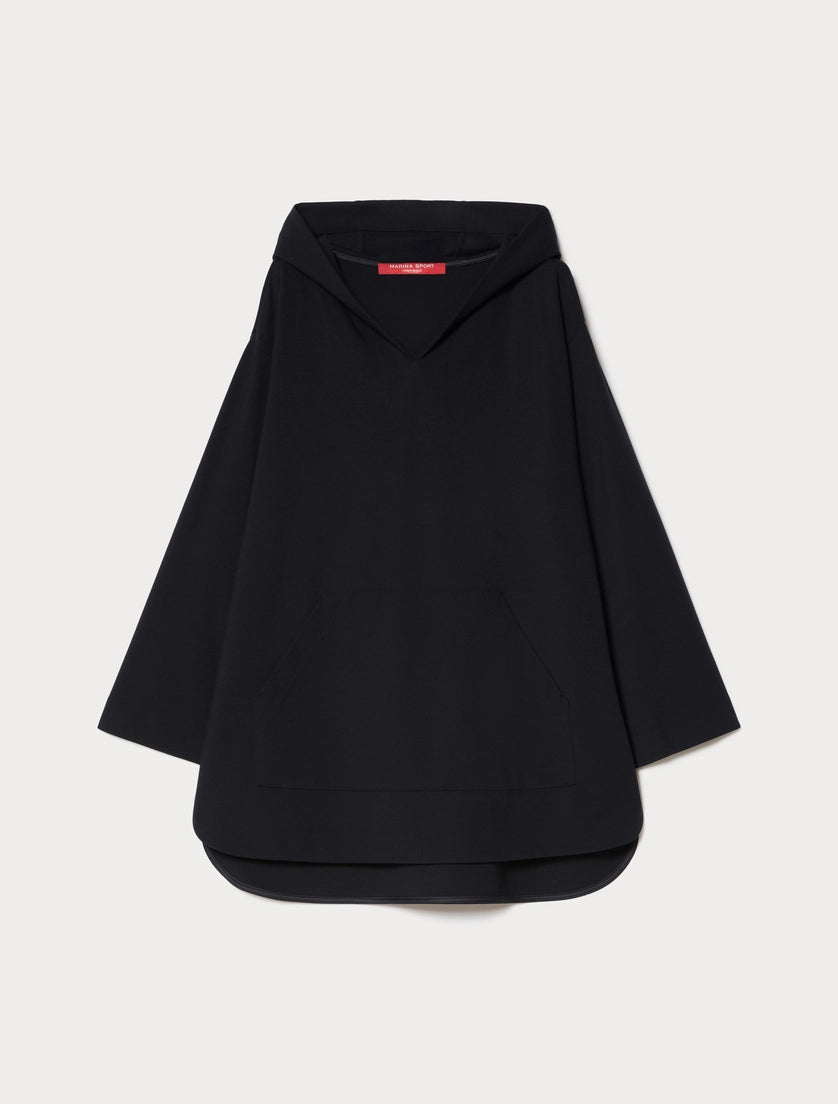 Milano-knit stretch sweatshirt