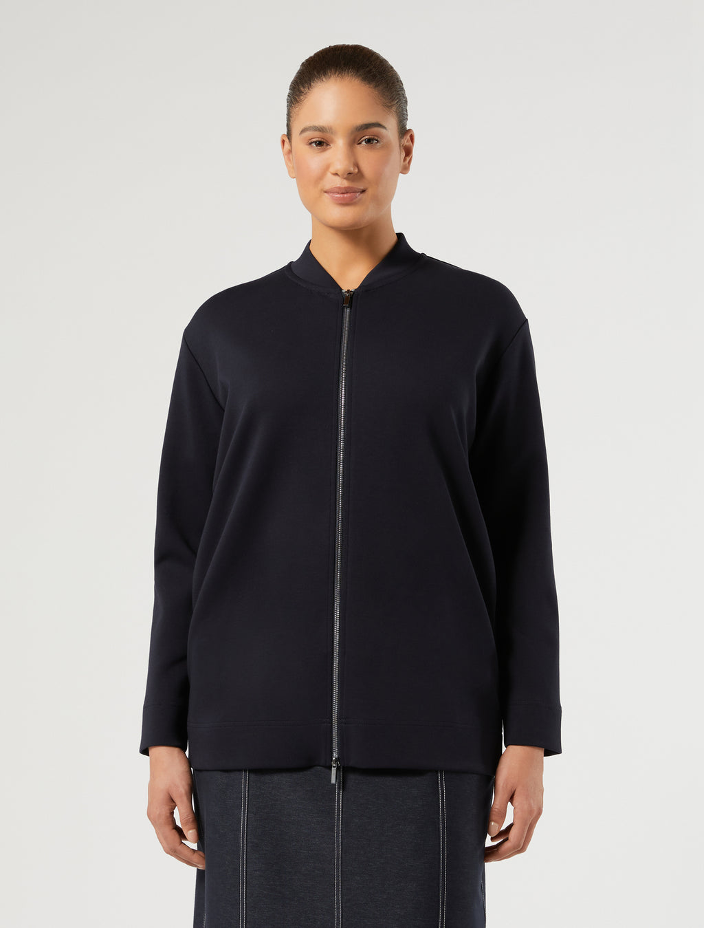 marina rinaldi double jersey jacket for woman