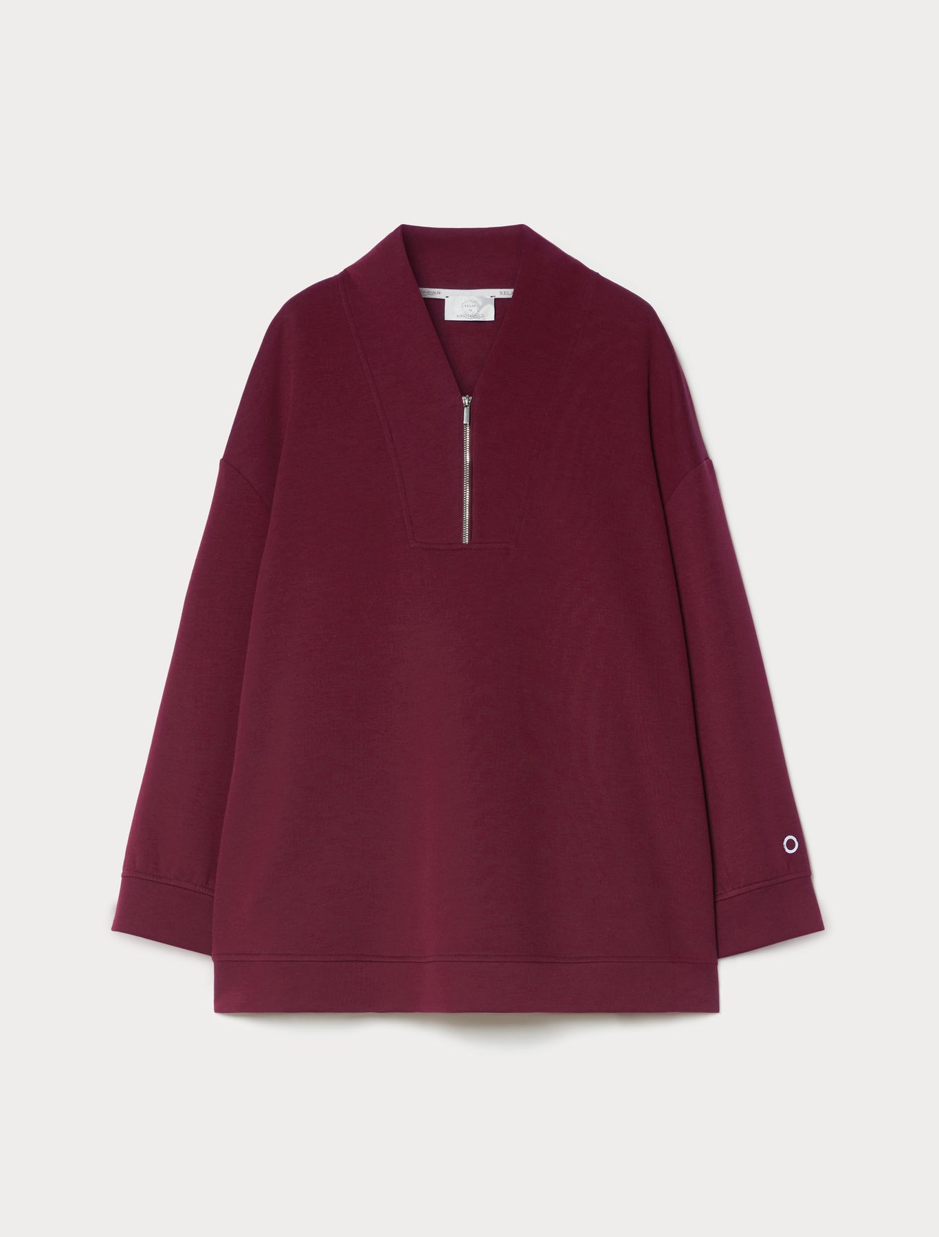 Double-faced jersey sweatshirt