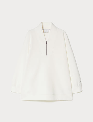 marina rinaldi double-faced jersey sweatshirt for woman