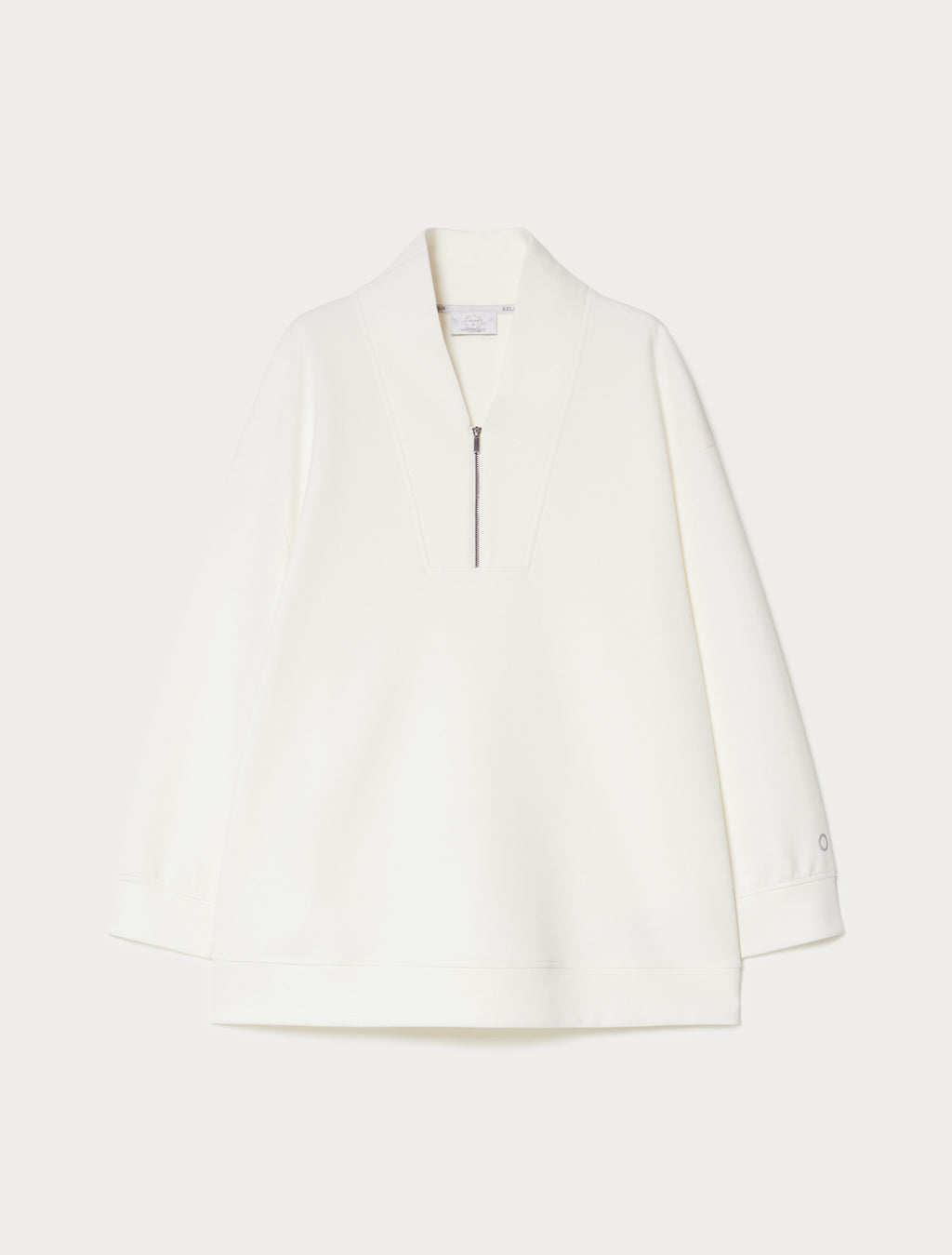 marina rinaldi double-faced jersey sweatshirt for woman