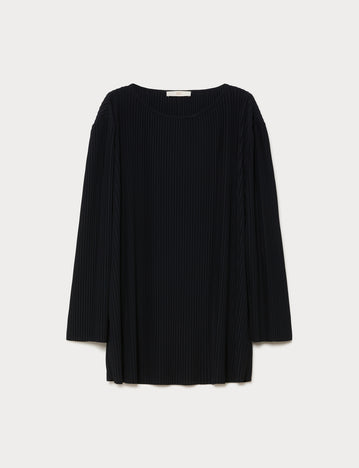 Marina Rinaldi pleated jersey tunic for woman