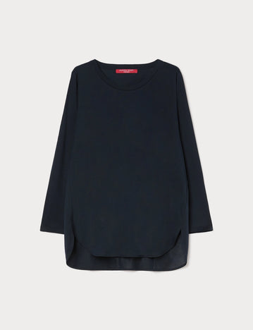 marina rinaldi cotton jersey t-shirt for woman