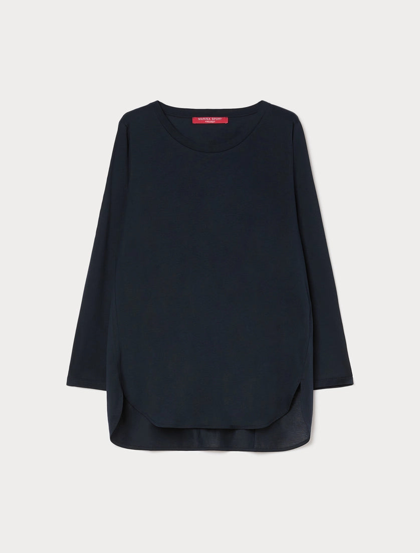 marina rinaldi cotton jersey t-shirt for woman