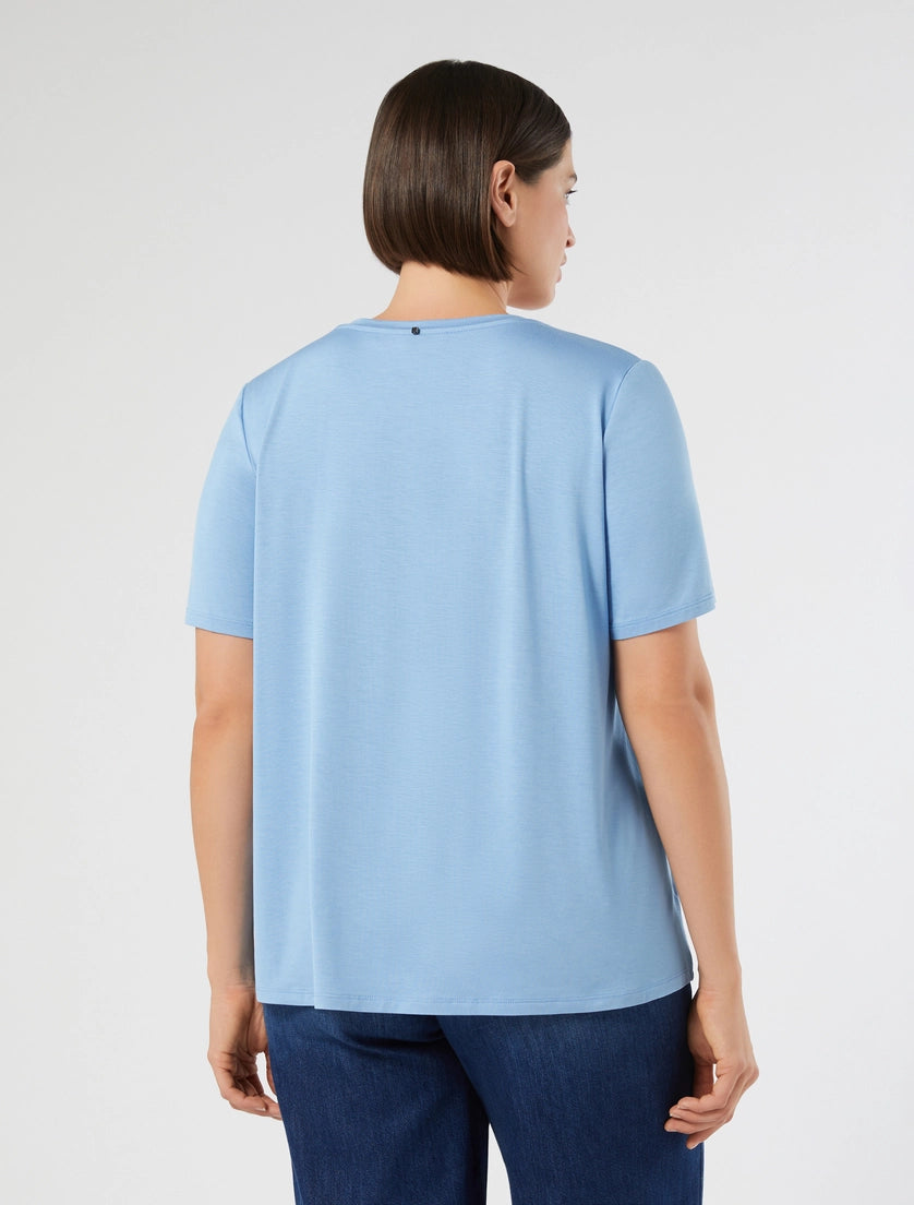 marina rinaldi viscose jersey t-shirt for woman