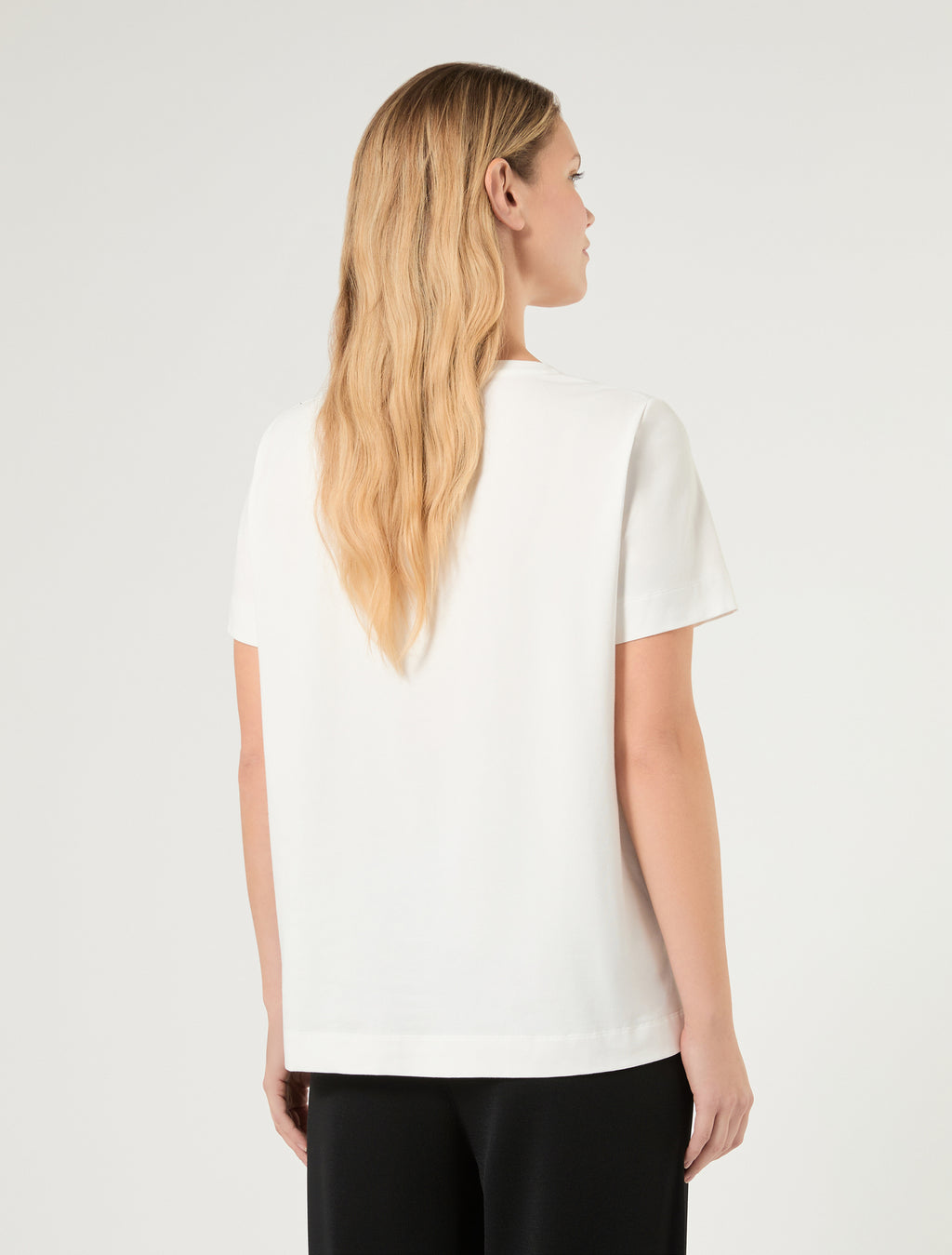 Marina Rinaldi printed jersey t-shirt for woman