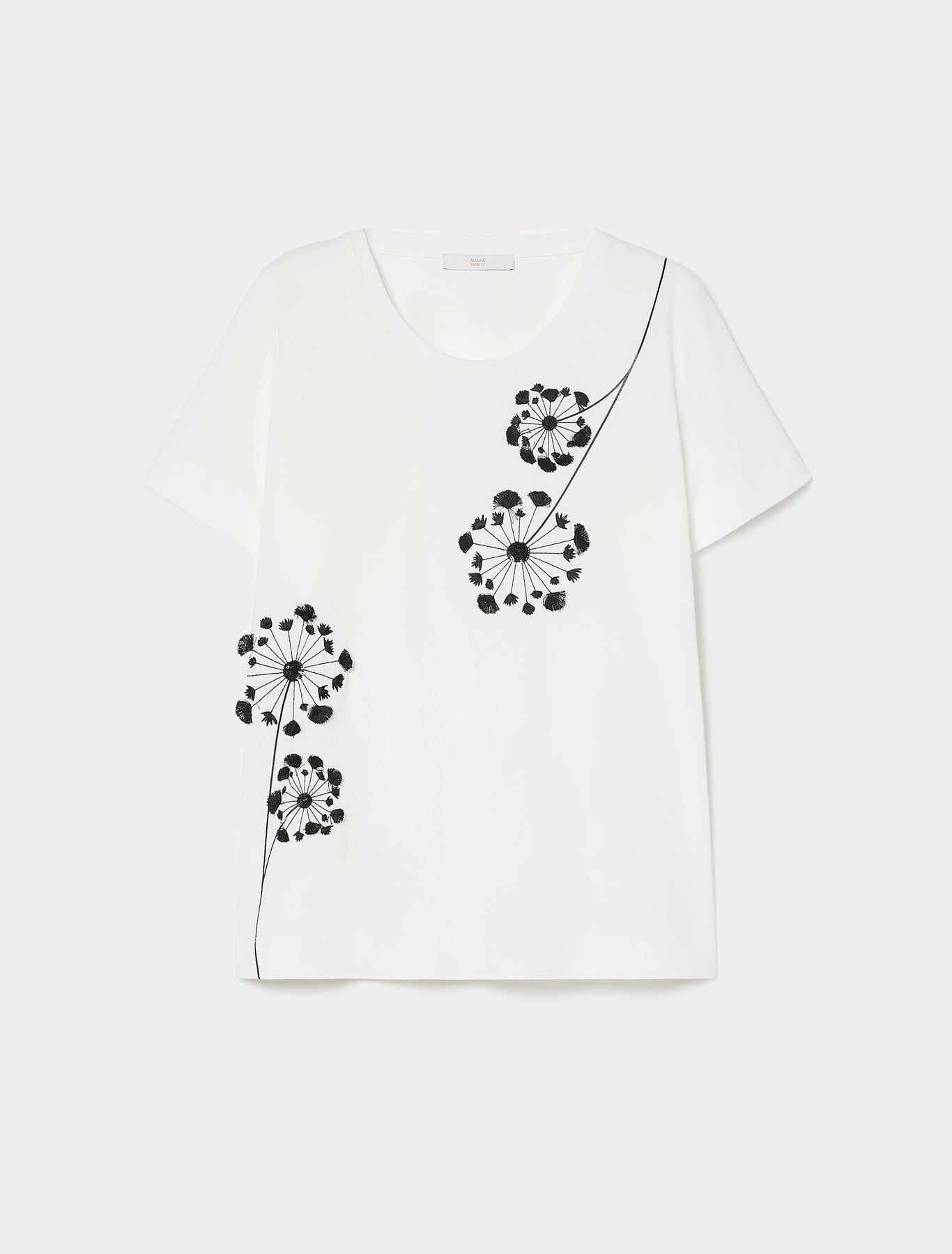 Marina Rinaldi printed jersey t-shirt for woman