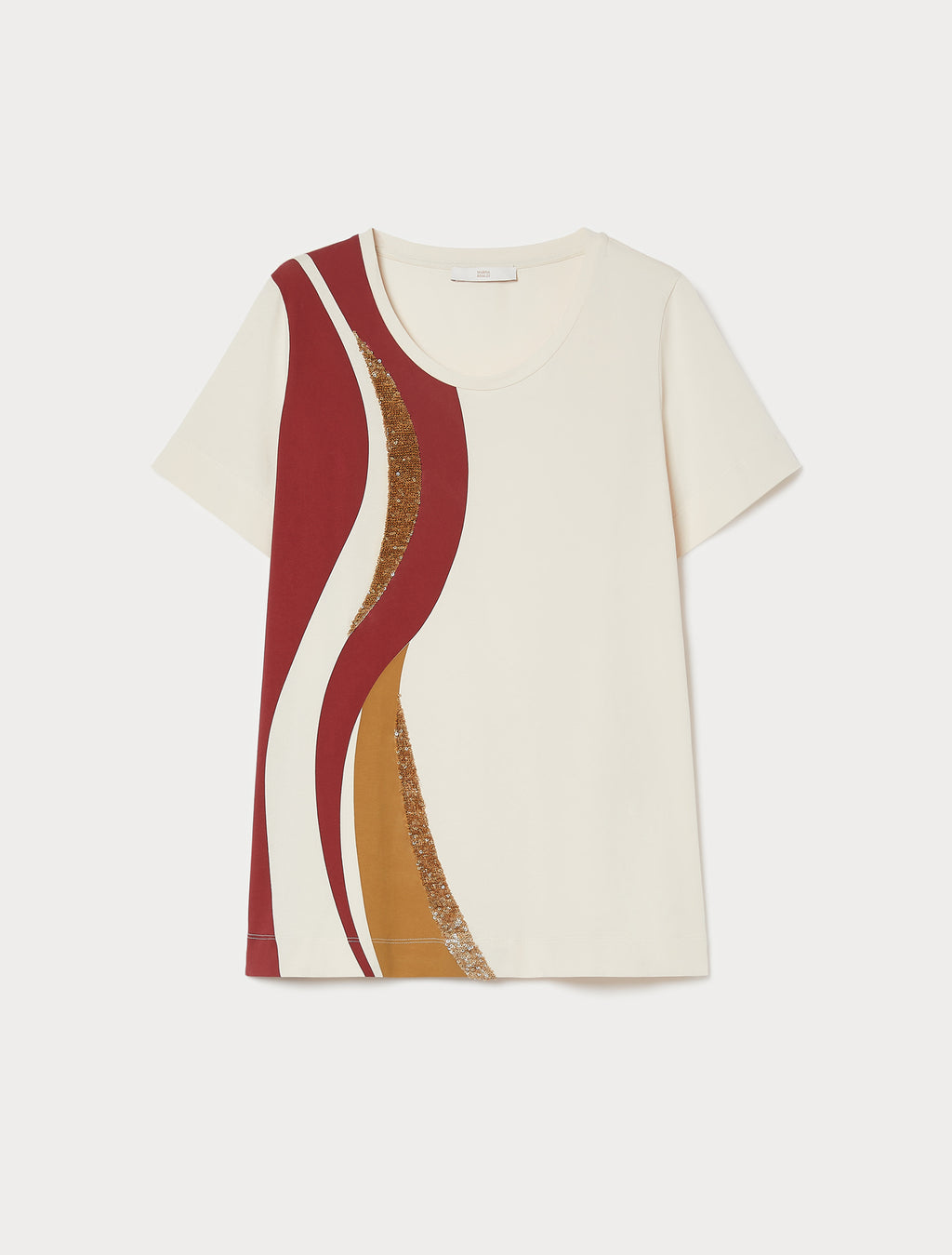 Marina Rinaldi printed jersey t-shirt for woman