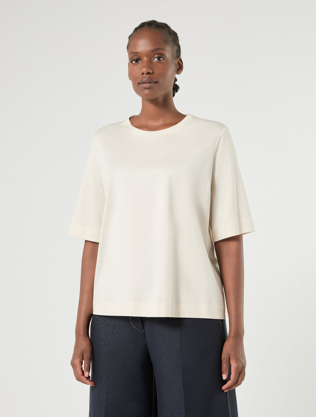 Marina Rinaldi cotton jersey t-shirt for woman