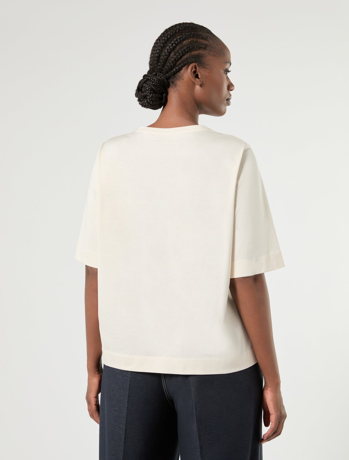 Marina Rinaldi cotton jersey t-shirt for woman