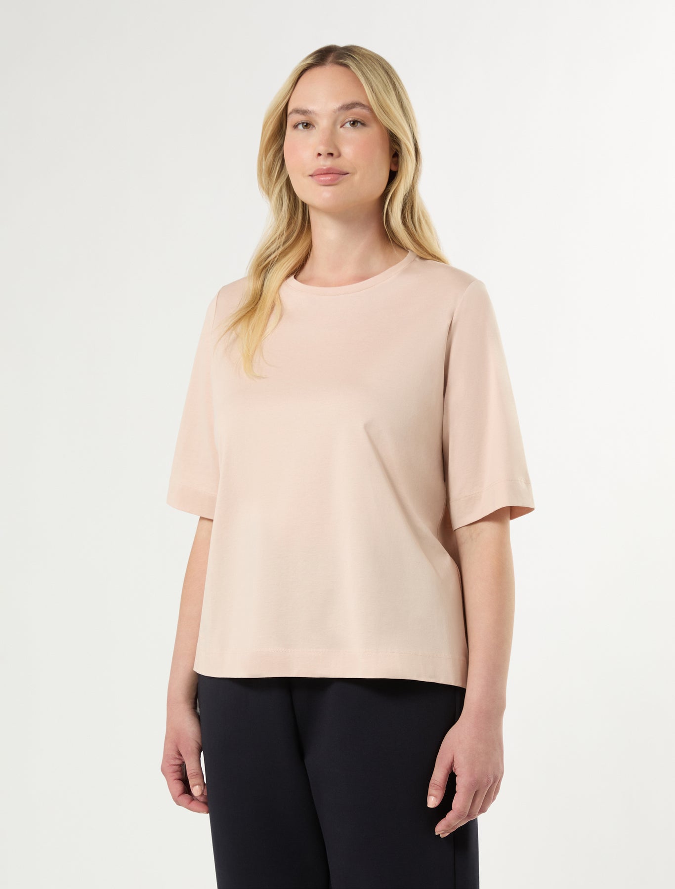 Marina Rinaldi cotton jersey t-shirt for woman