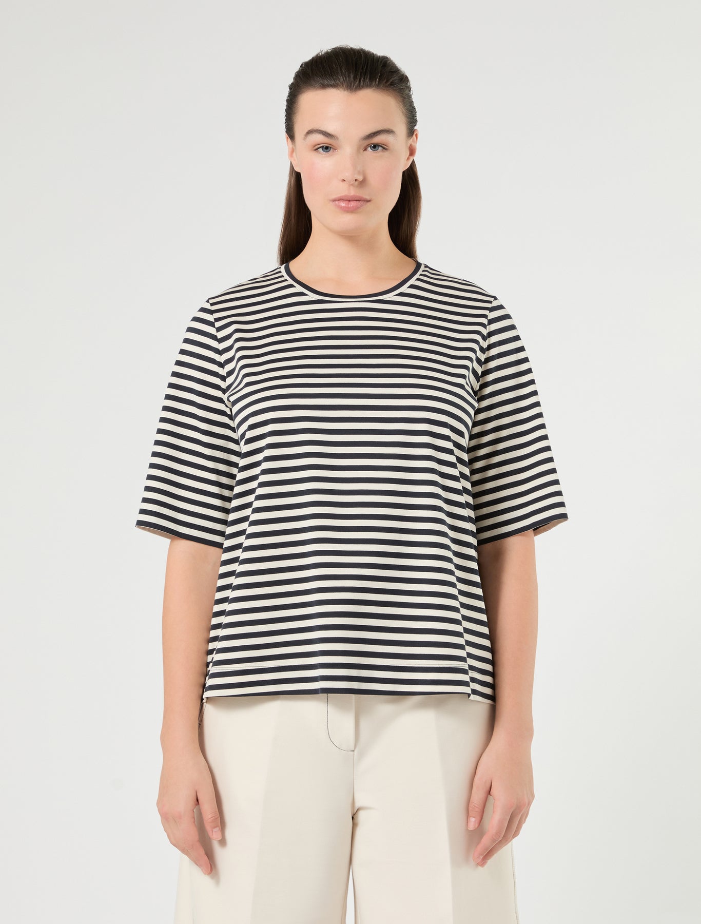 Marina Rinaldi cotton jersey t-shirt for woman