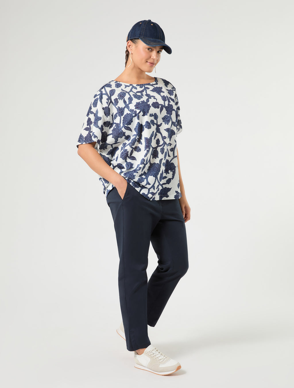 Marina Rinaldi cotton jersey t-shirt for woman